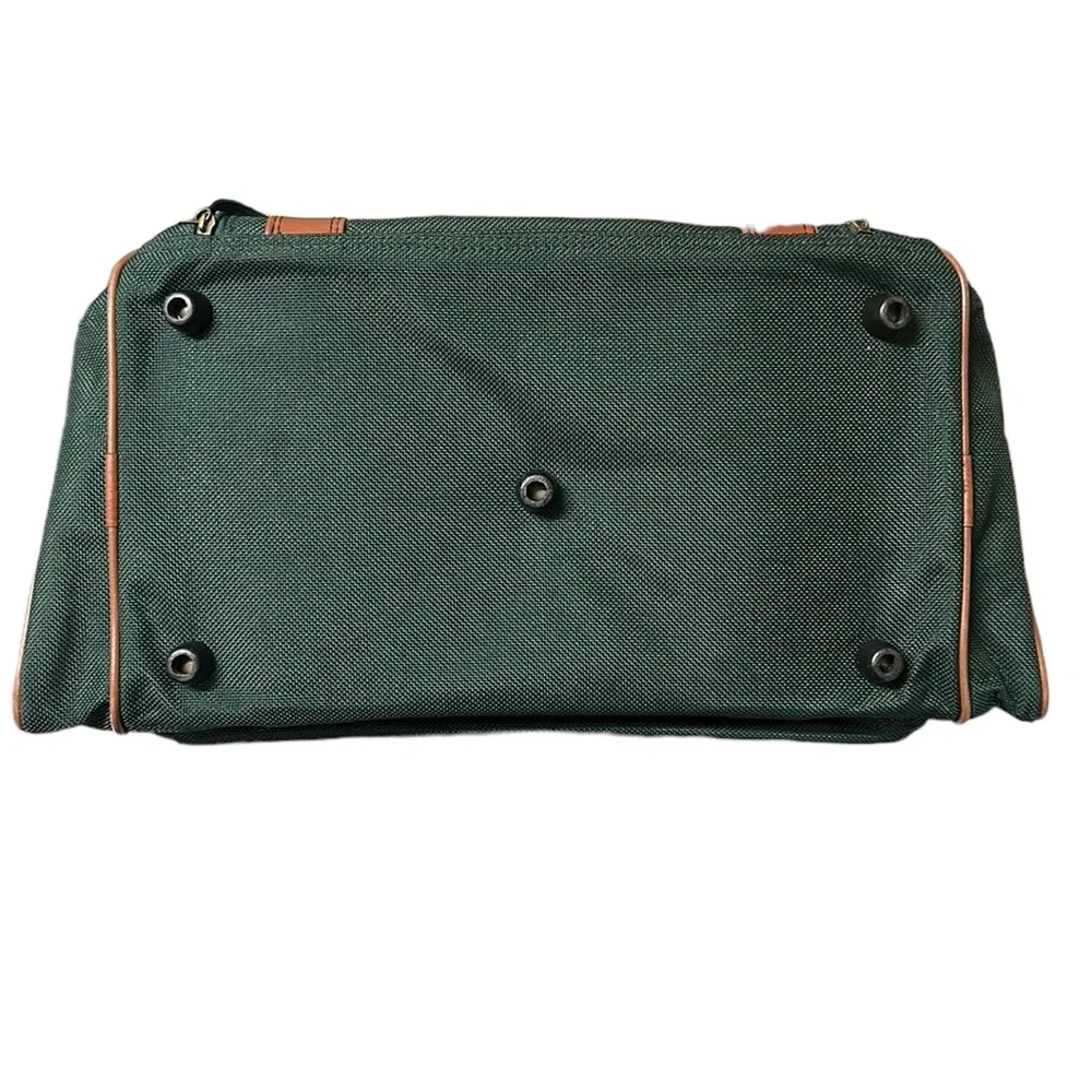 Rare Maryland State Golf Association Green Canvas Locker Room Duffle Bag Luggage